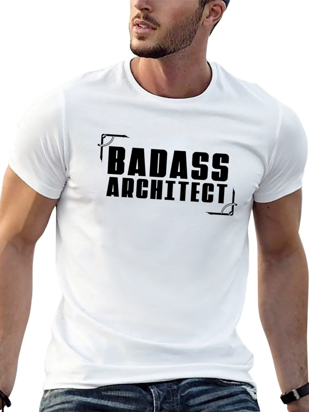Badass Architect Graphic T-Shirt