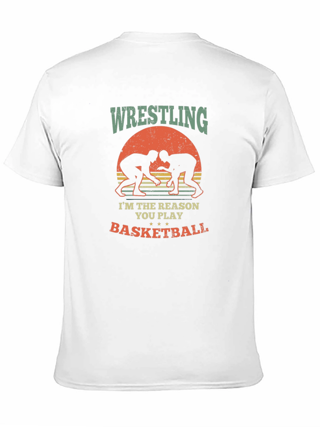 Wrestling Basketball Reason Graphic Tee