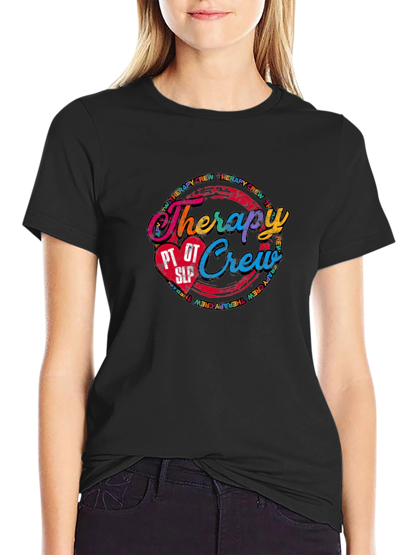 Therapy Crew T-Shirt - PT OT SLP Graphic Tee