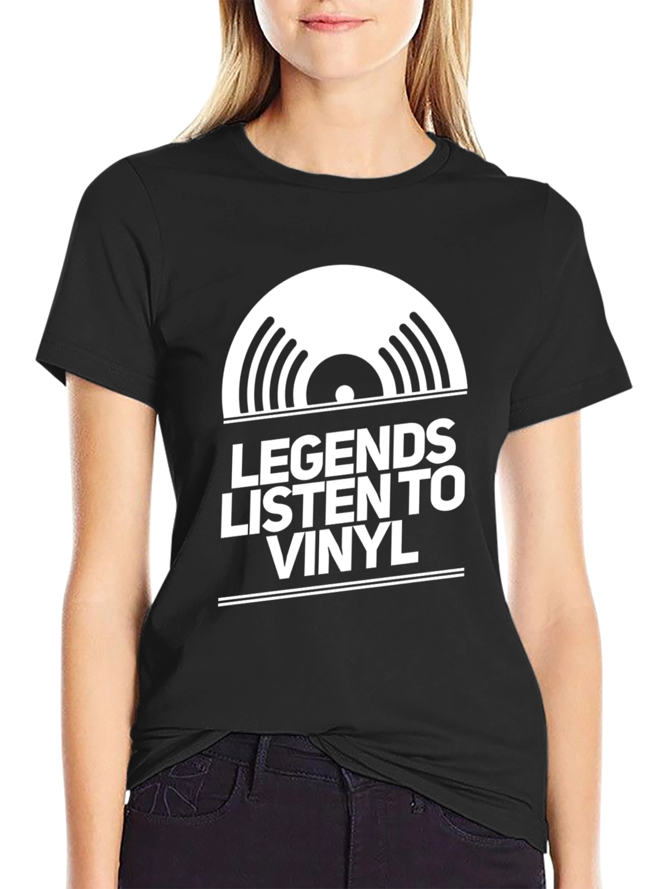 Legends Listen To Vinyl Graphic Tee