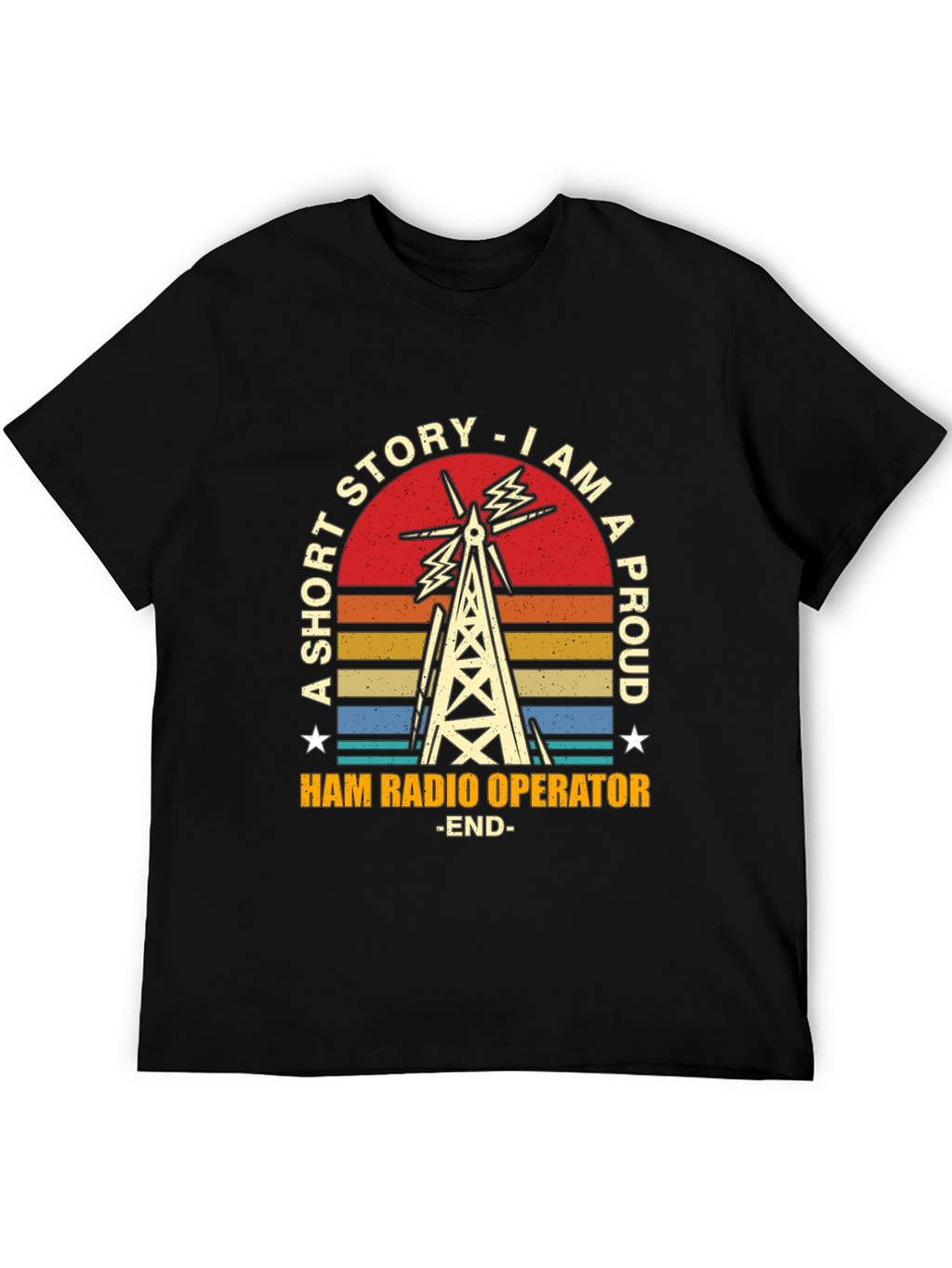Proud Ham Radio Operator Graphic T-Shirt
