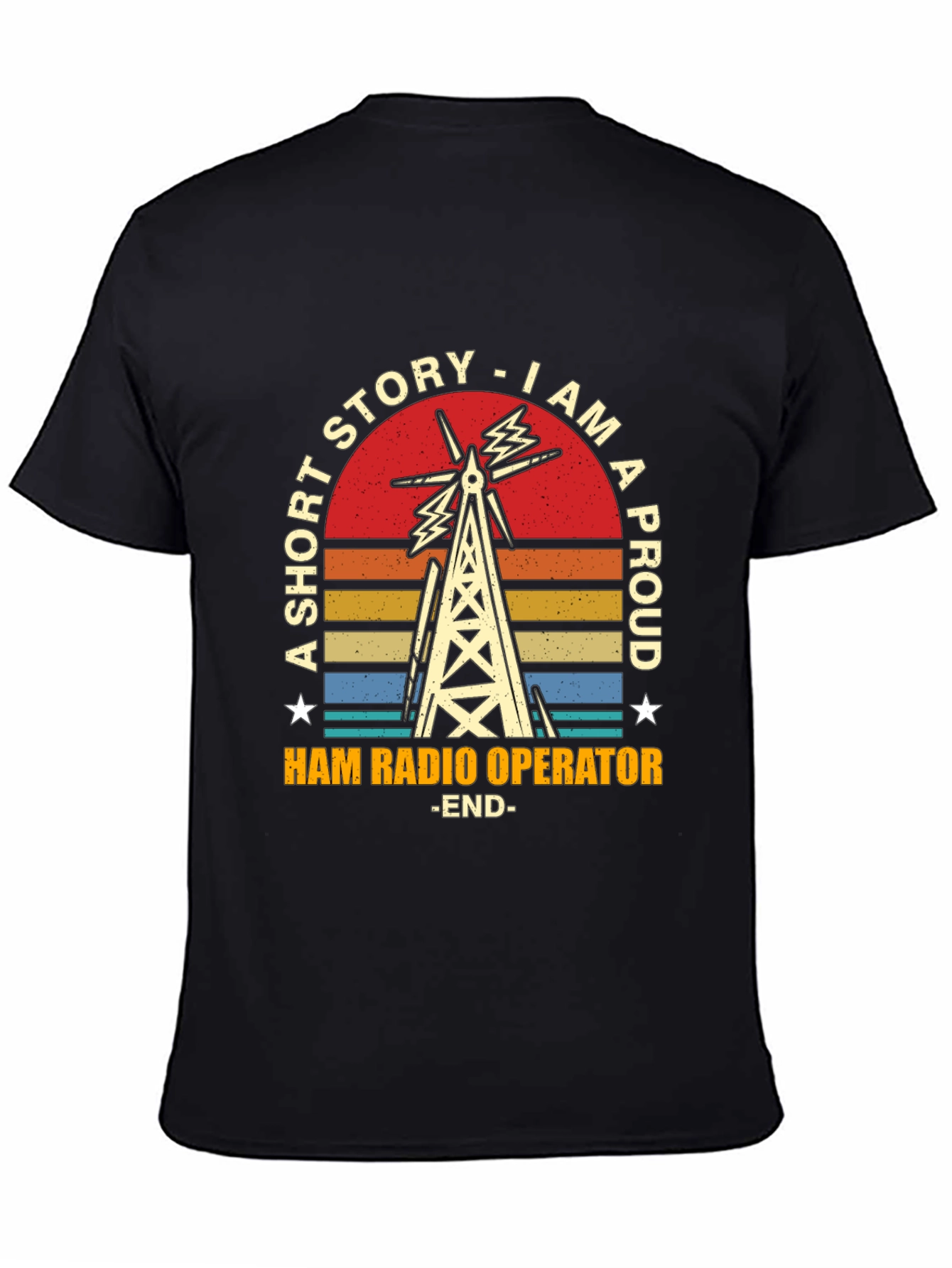 Proud Ham Radio Operator Graphic T-Shirt