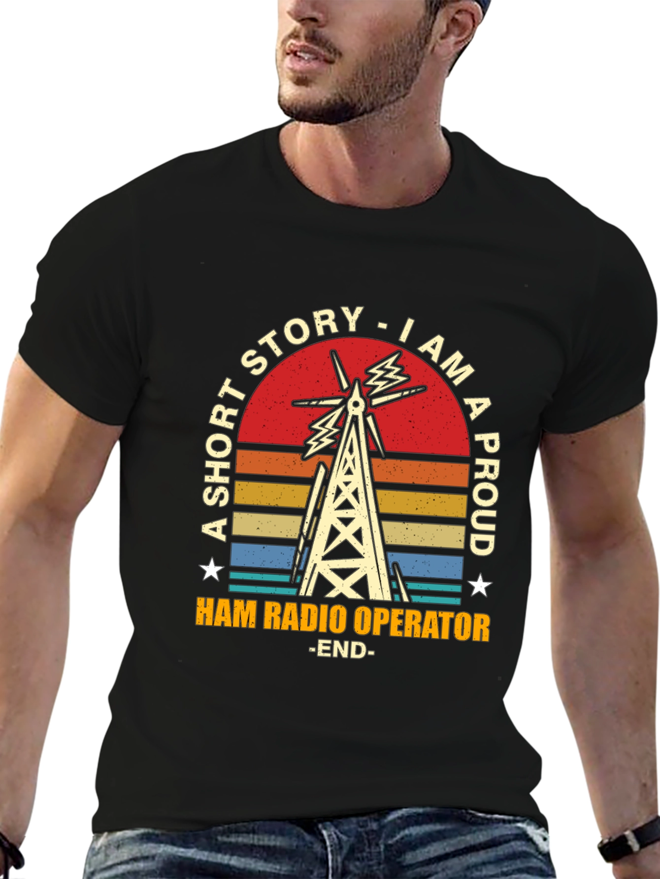 Proud Ham Radio Operator Graphic T-Shirt