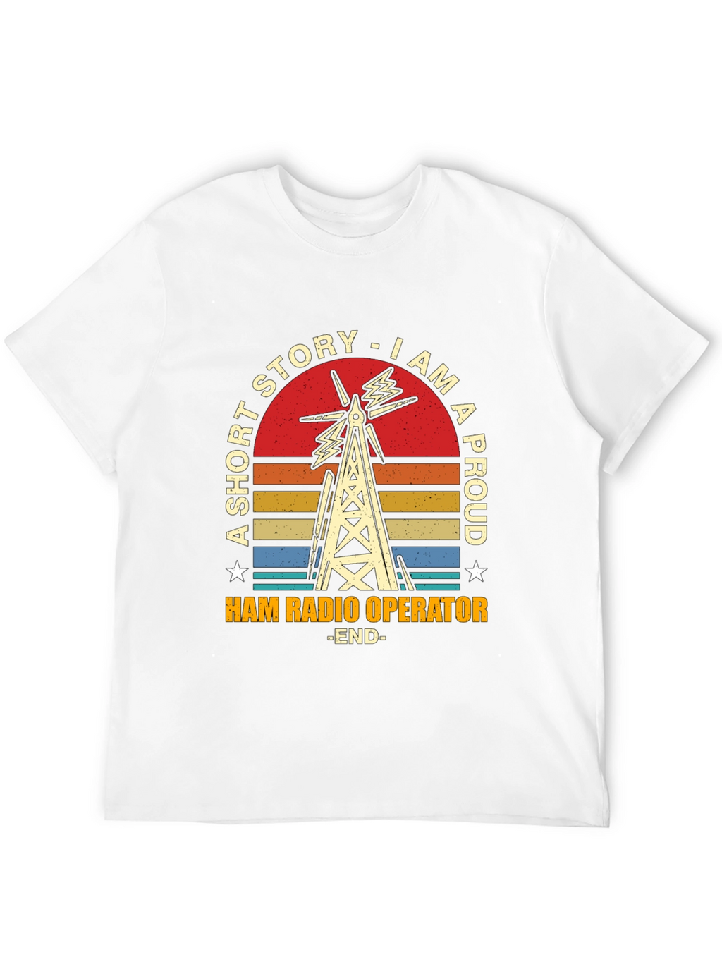 Proud Ham Radio Operator Graphic T-Shirt