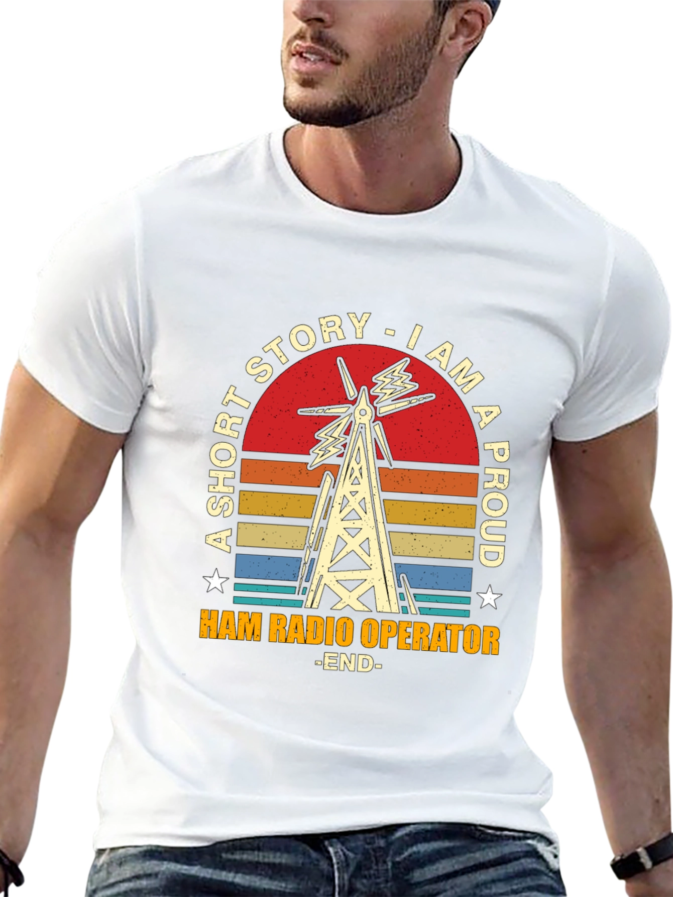 Proud Ham Radio Operator Graphic T-Shirt