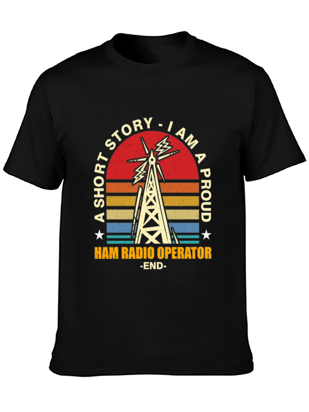 Proud Ham Radio Operator Graphic T-Shirt