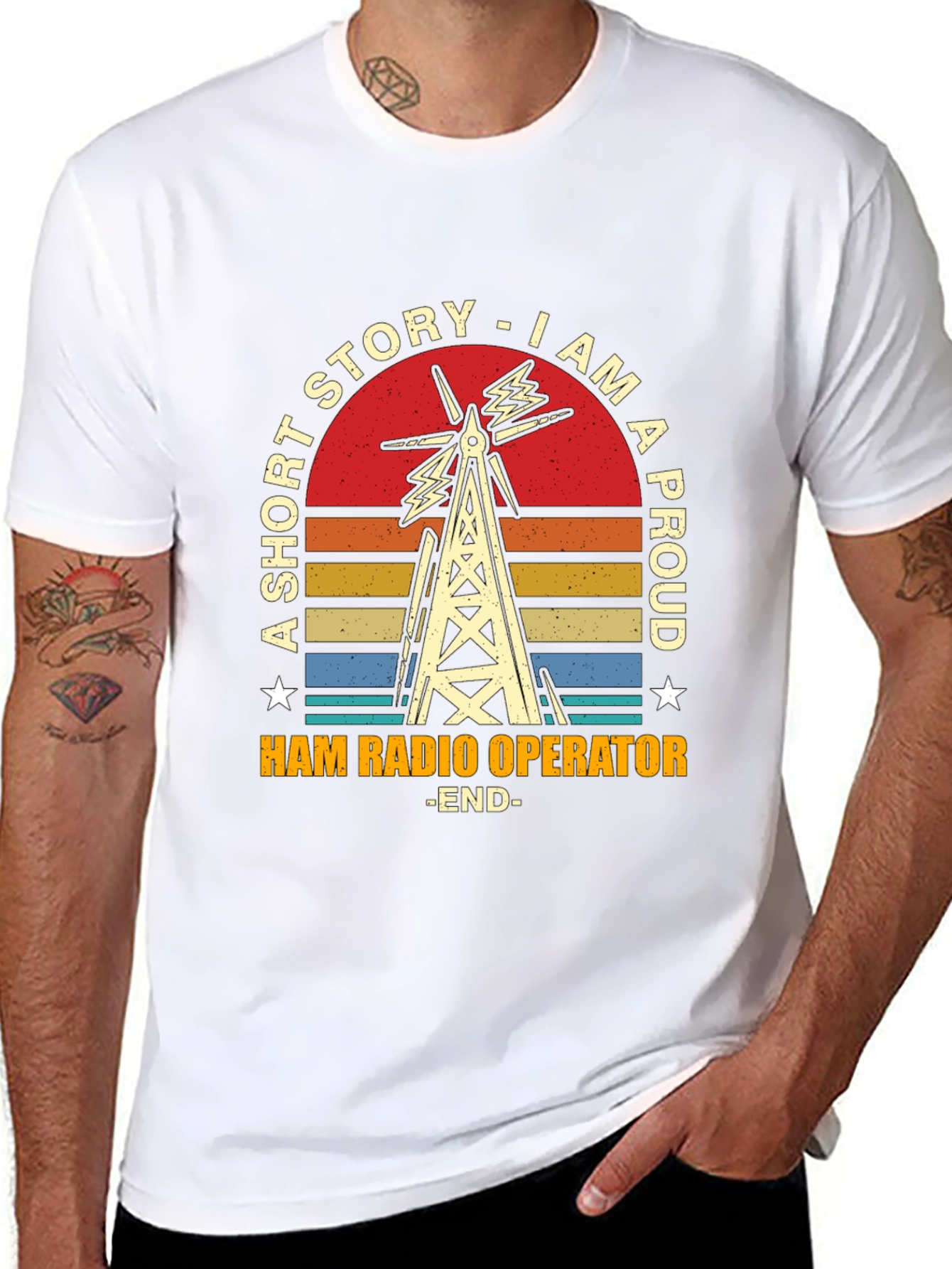 Proud Ham Radio Operator Graphic T-Shirt