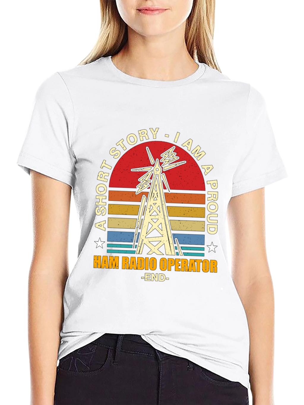 Proud Ham Radio Operator Graphic T-Shirt