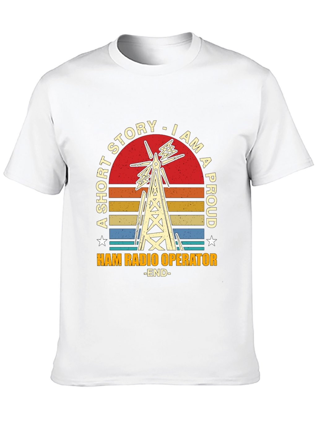 Proud Ham Radio Operator Graphic T-Shirt