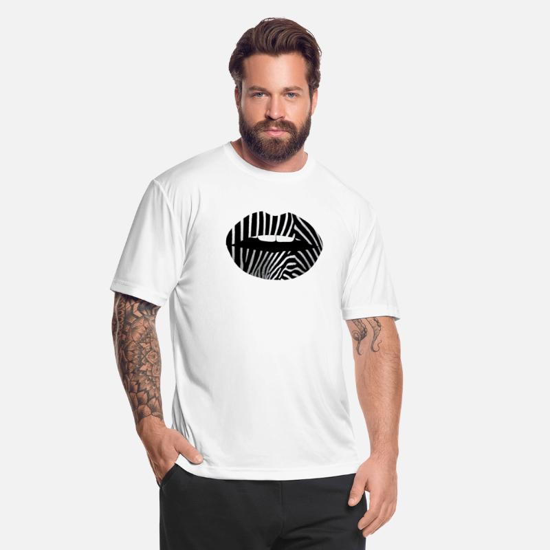 Zebra Pattern Lips Zebra Stripes Fur Print Animal