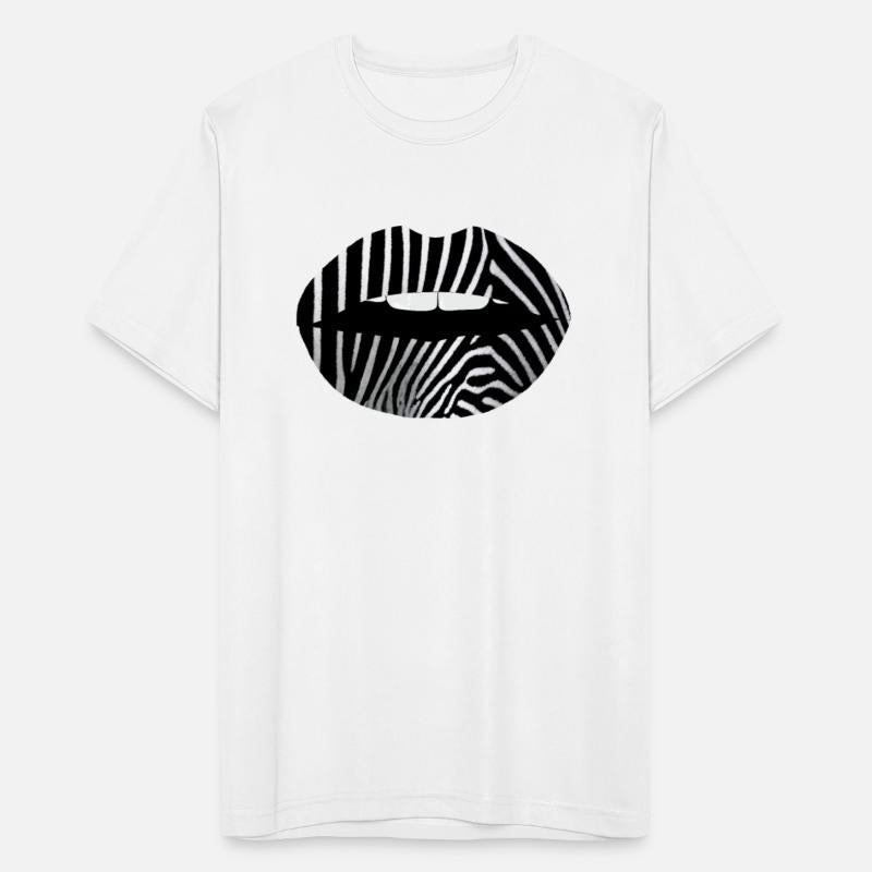 Zebra Pattern Lips Zebra Stripes Fur Print Animal