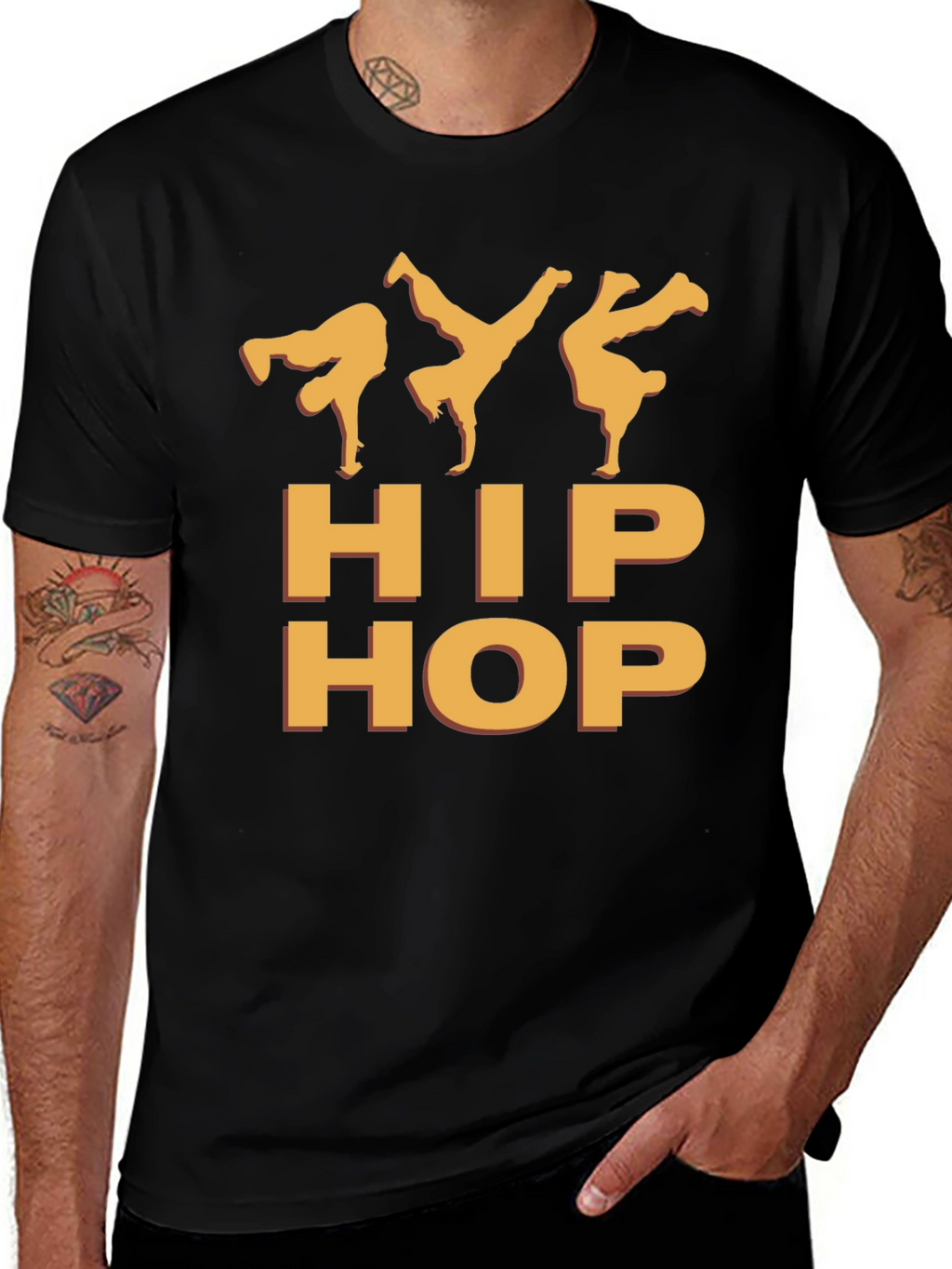 Hip Hop Dancer Graphic Tee - Street Style