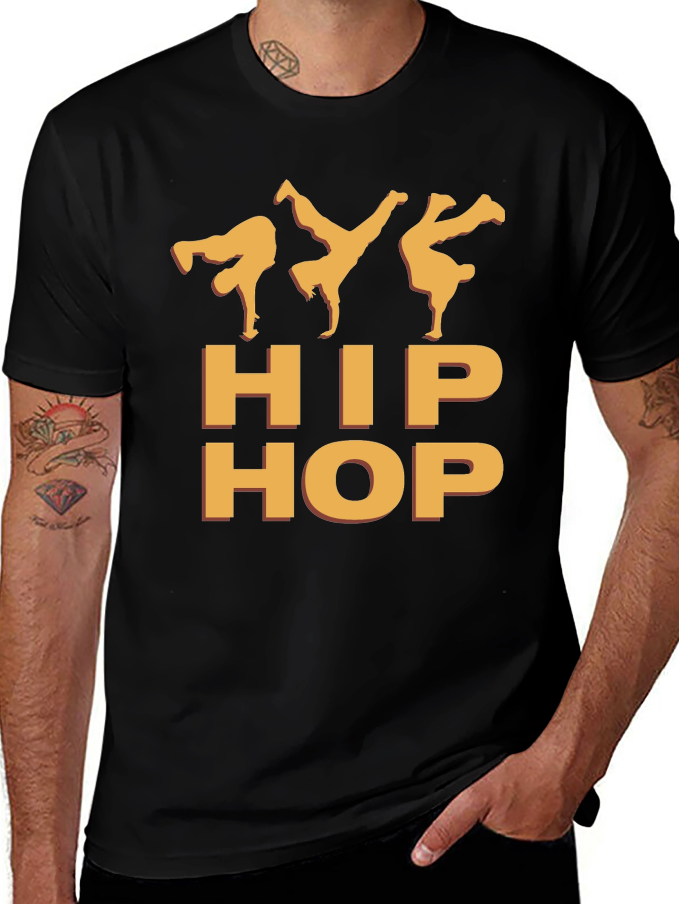 Hip Hop Dancer Graphic Tee - Street Style