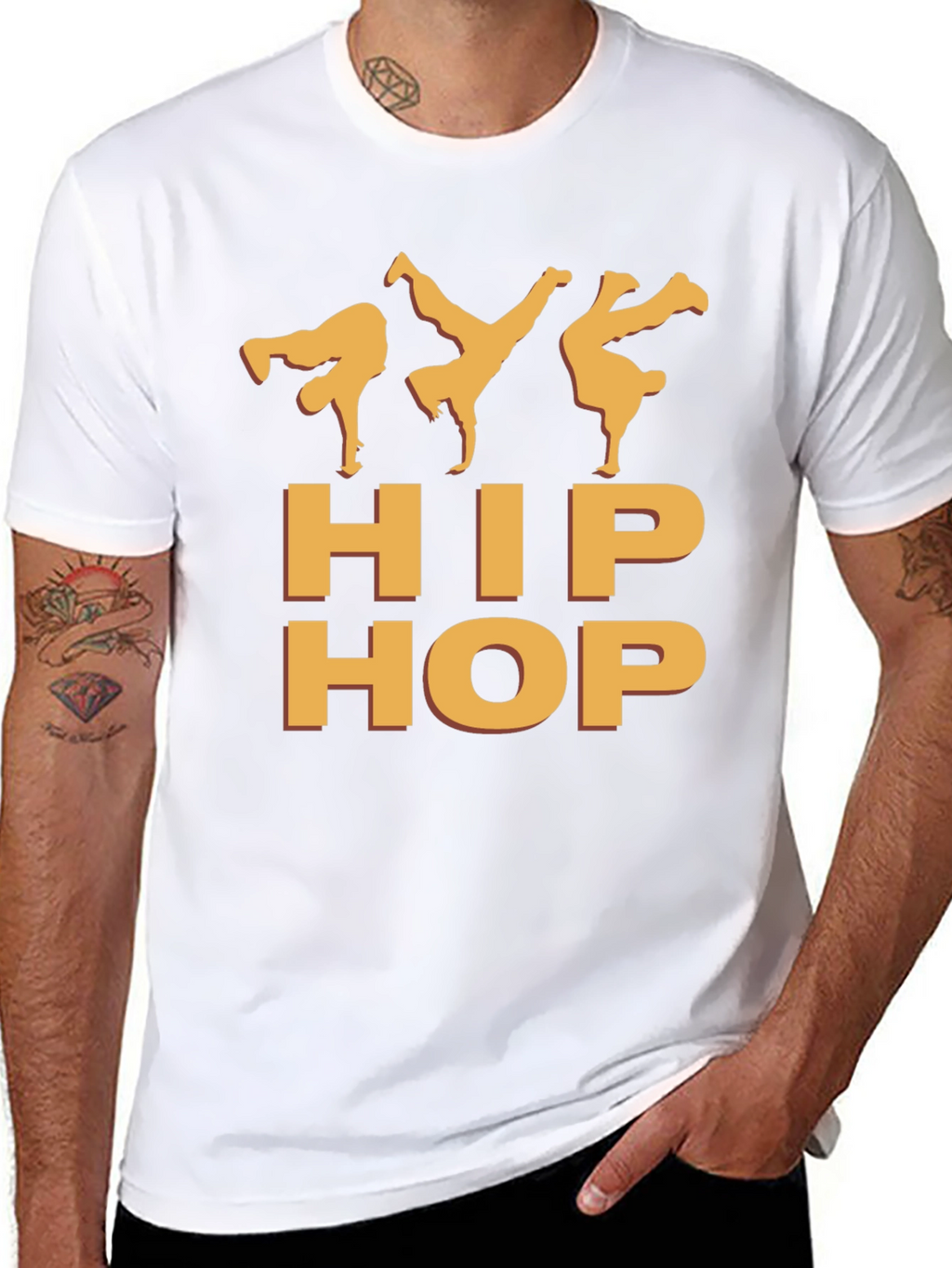 Hip Hop Dancer Graphic Tee - Street Style