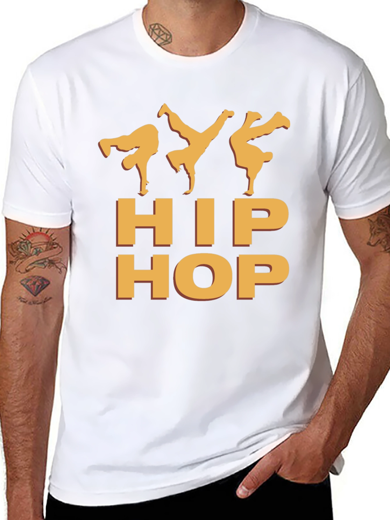 Hip Hop Dancer Graphic Tee - Street Style