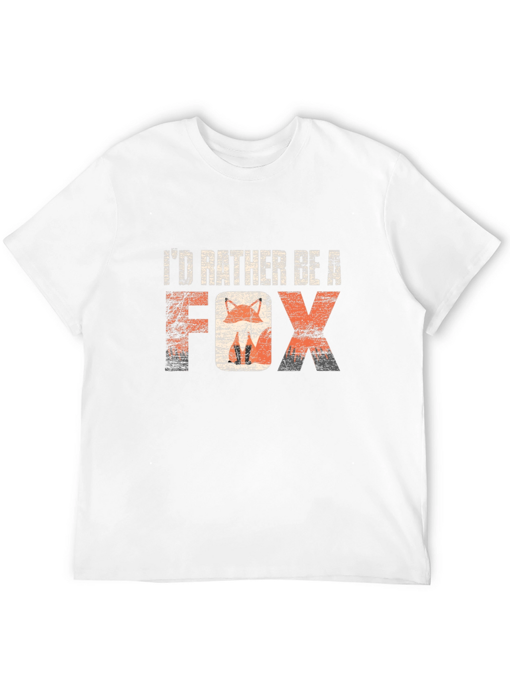 Id Rather Be A Fox Graphic T-Shirt