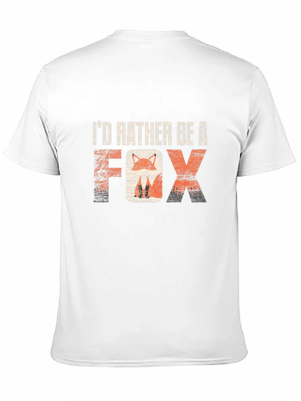 Id Rather Be A Fox Graphic T-Shirt