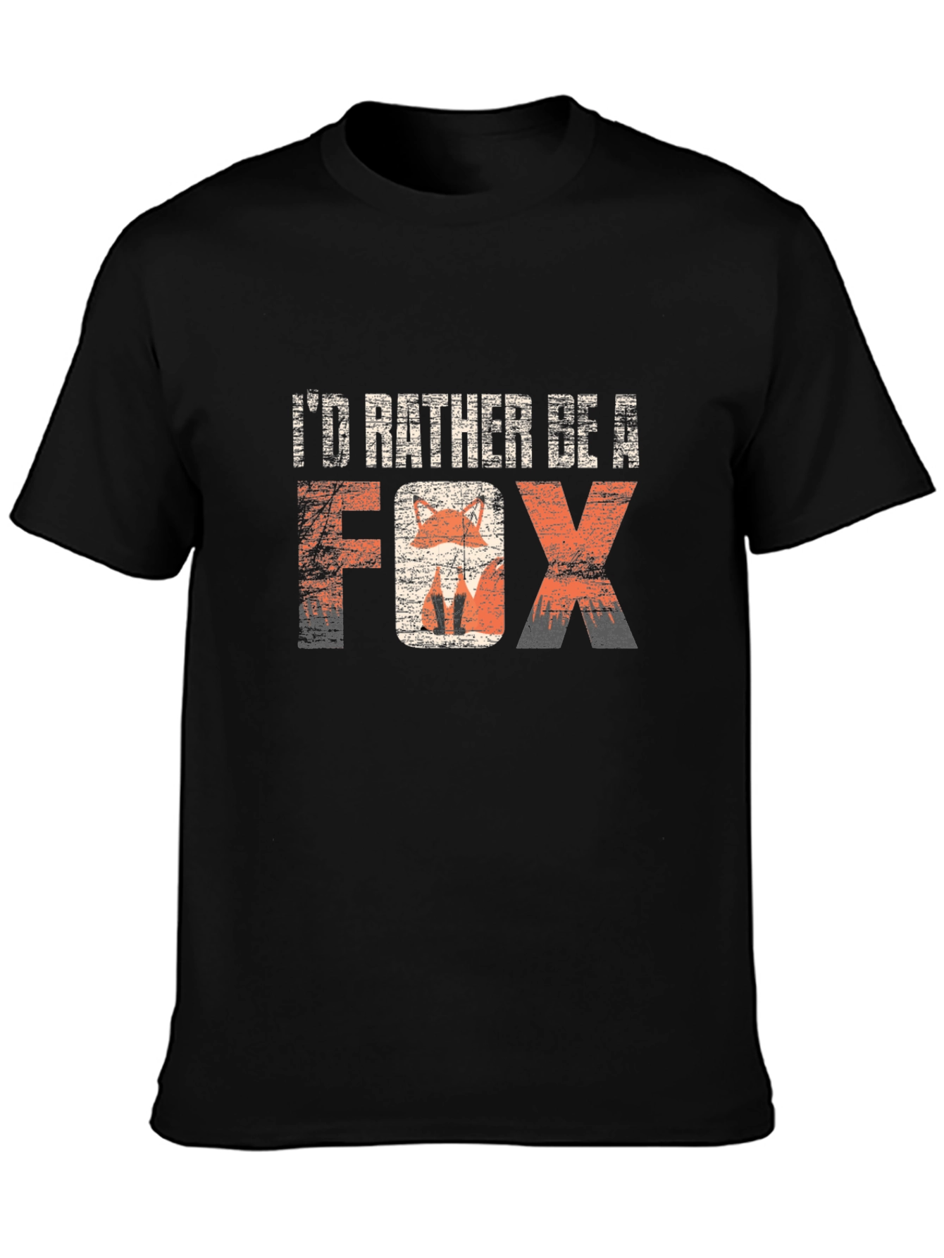 Id Rather Be A Fox Graphic T-Shirt