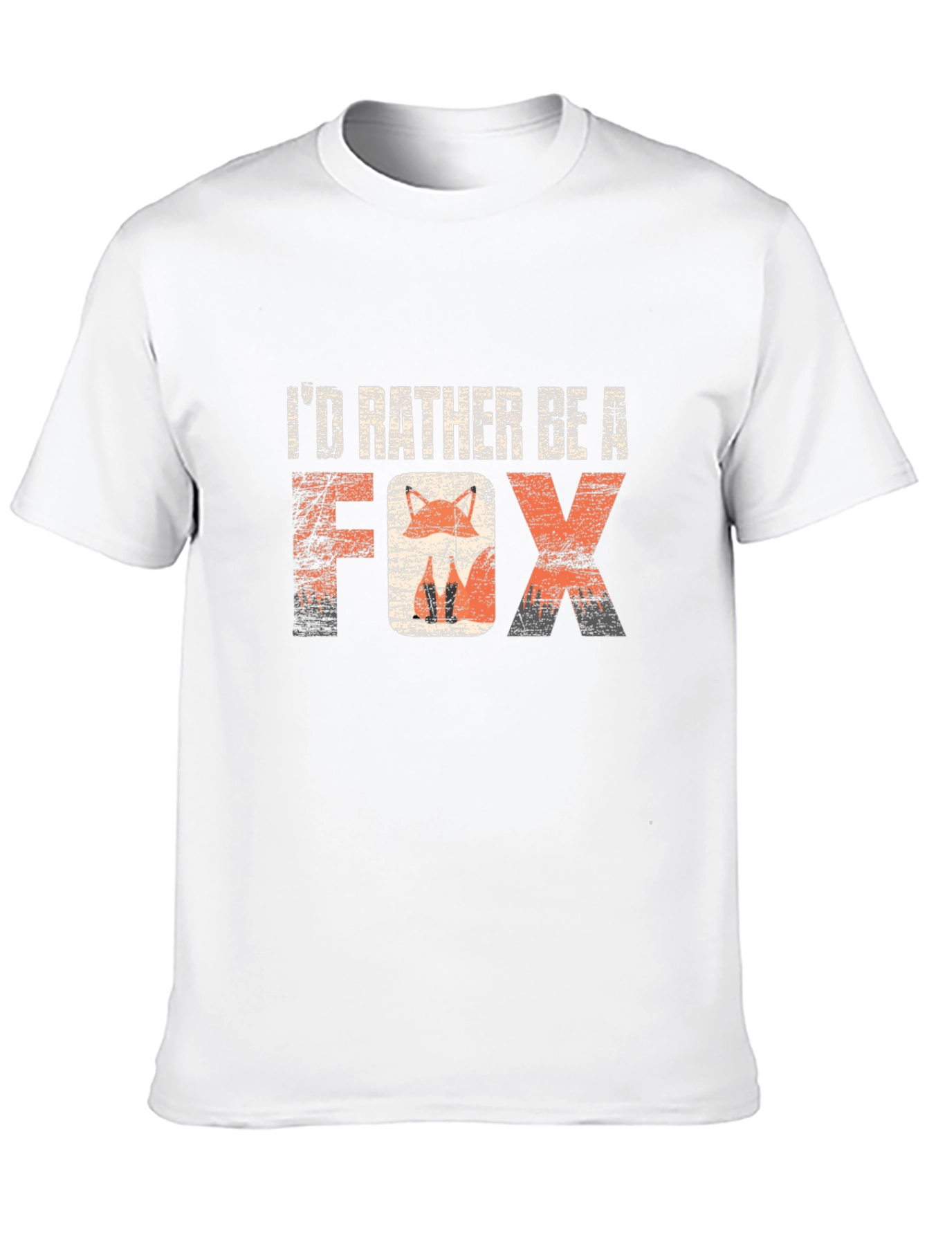 Id Rather Be A Fox Graphic T-Shirt