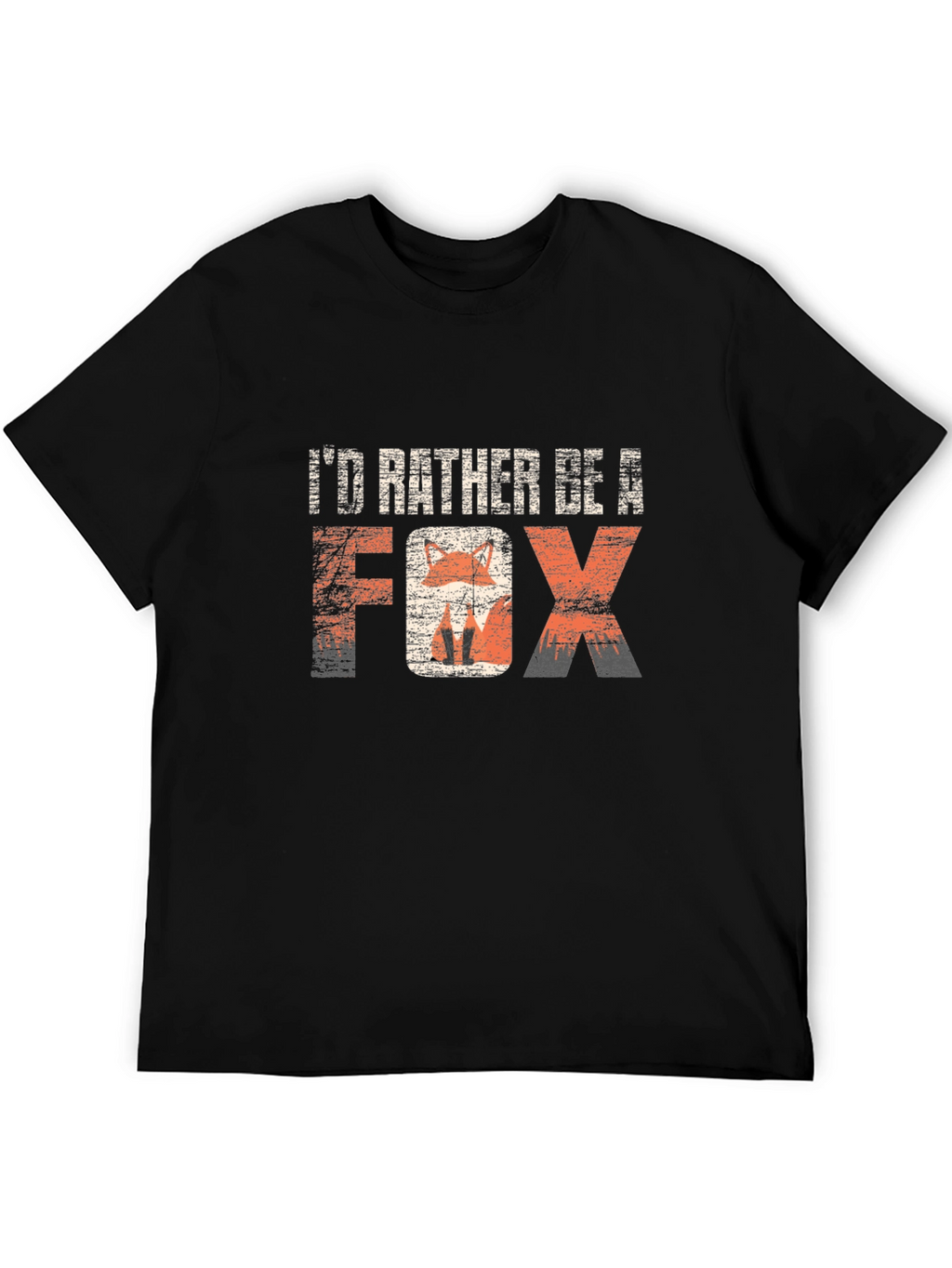 Id Rather Be A Fox Graphic T-Shirt