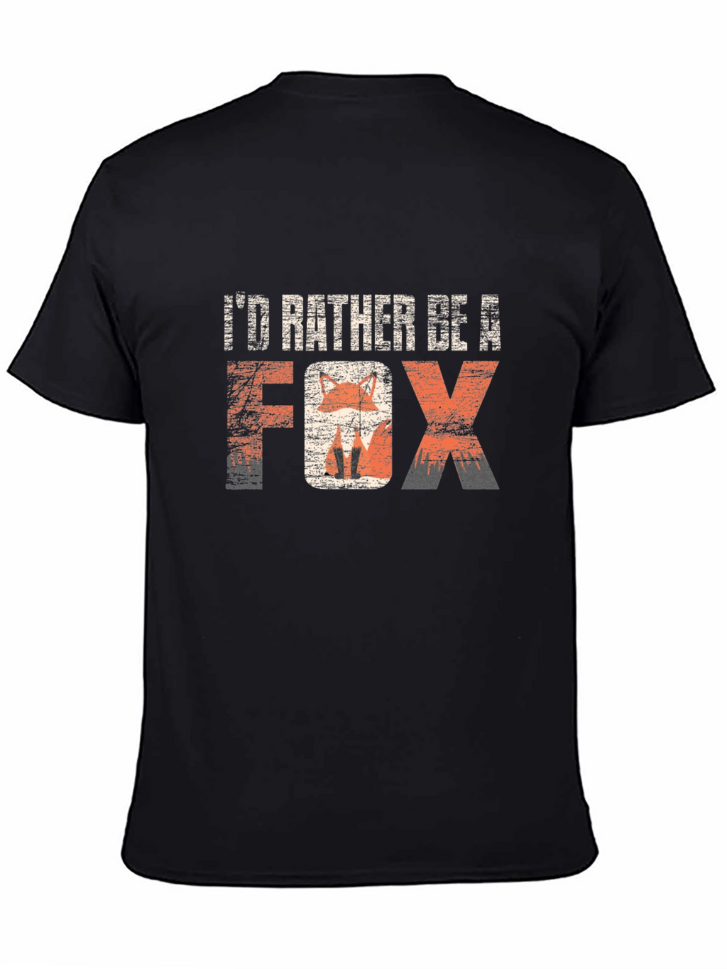 Id Rather Be A Fox Graphic T-Shirt