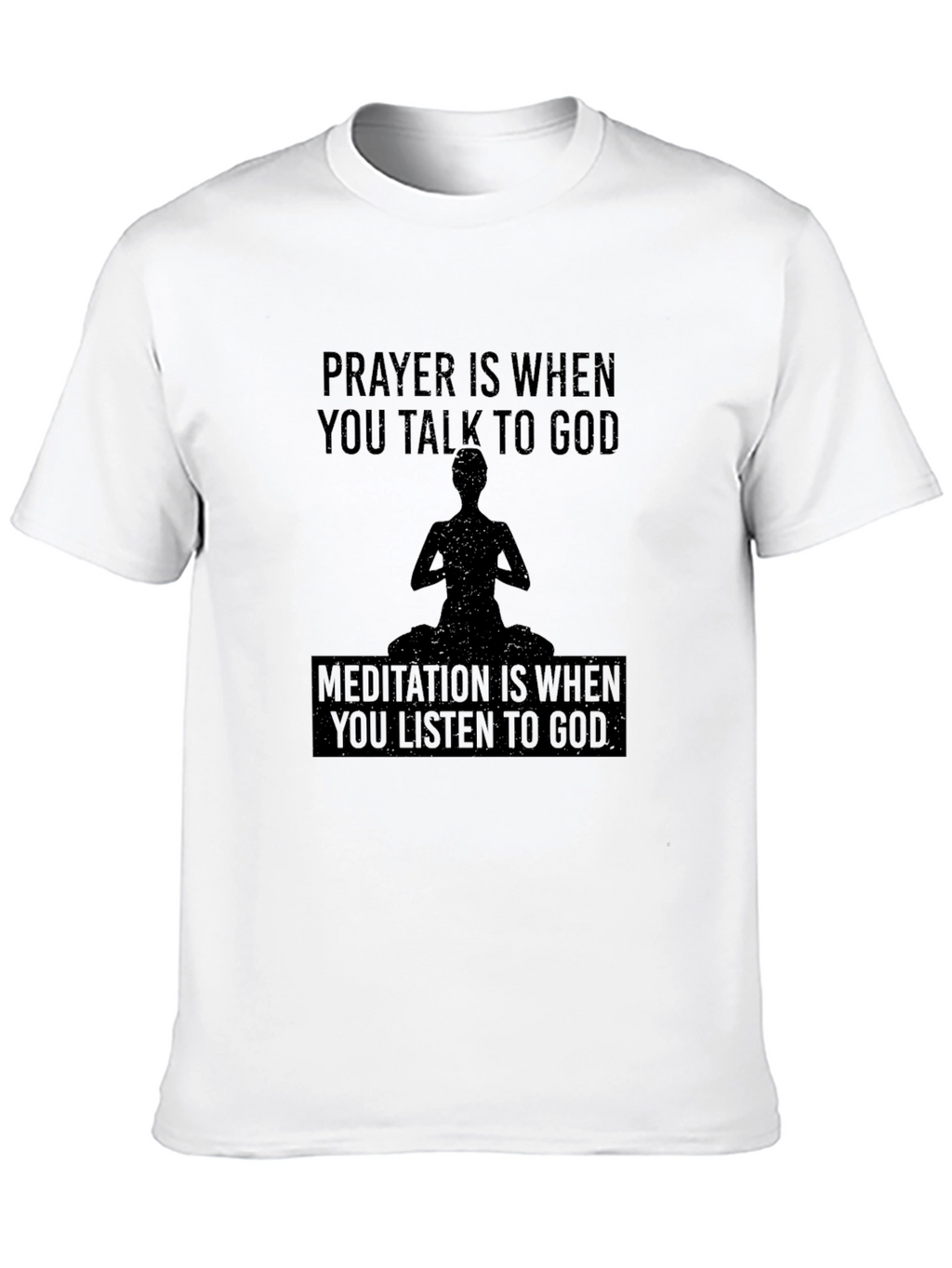 Prayer and Meditation Graphic Tee