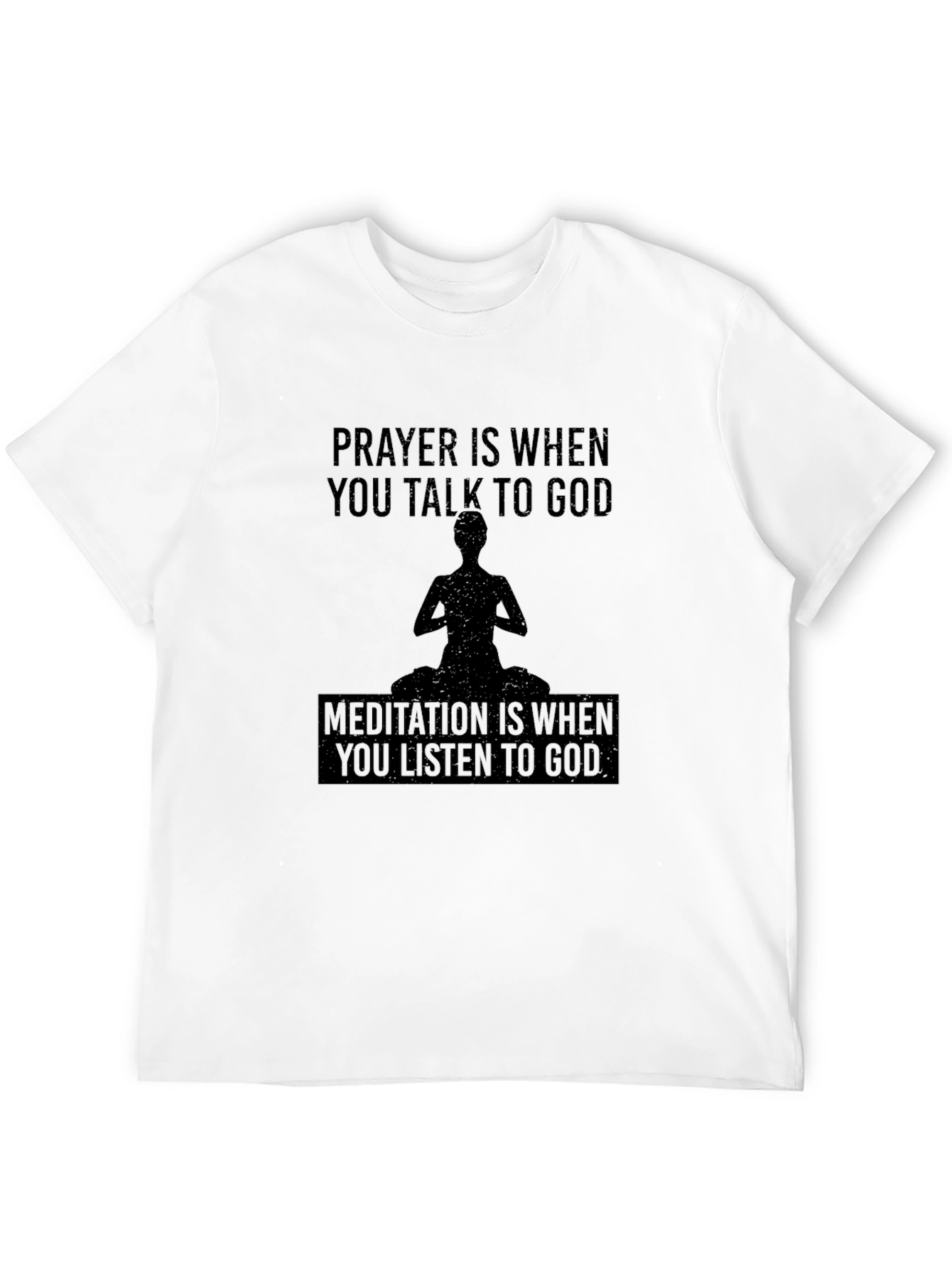 Prayer and Meditation Graphic Tee
