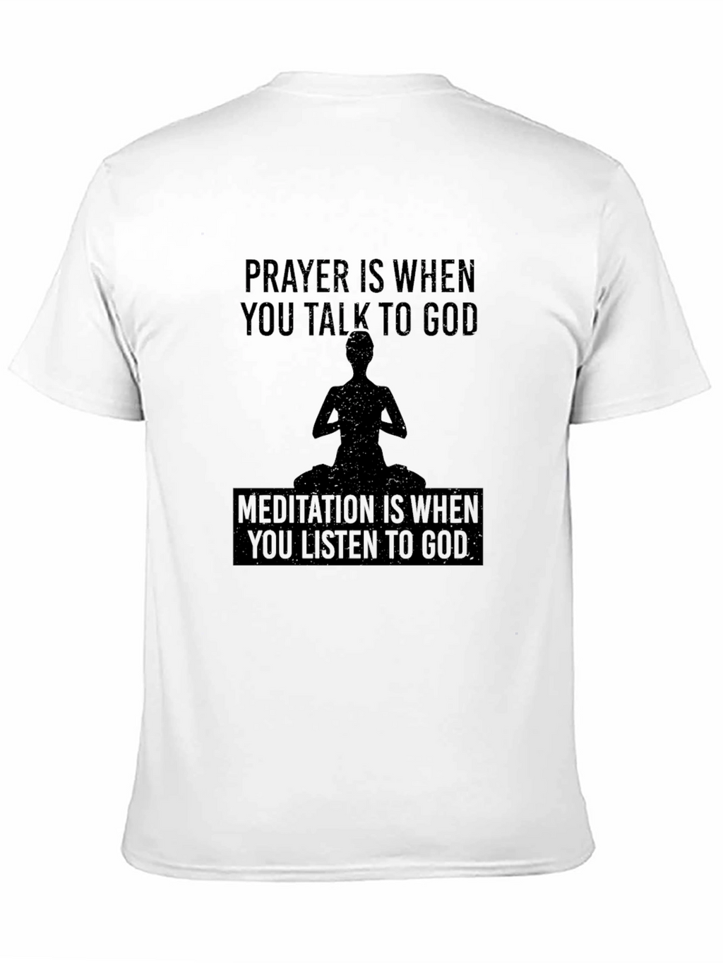 Prayer and Meditation Graphic Tee