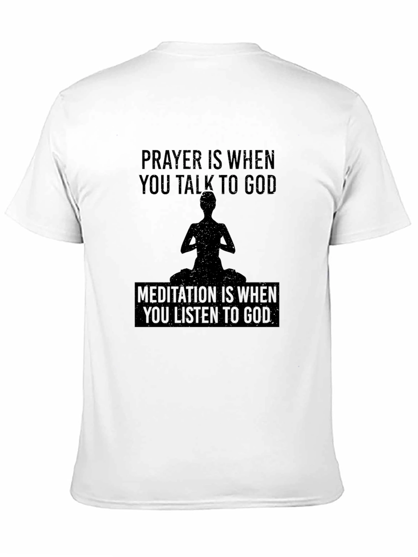 Prayer and Meditation Graphic Tee