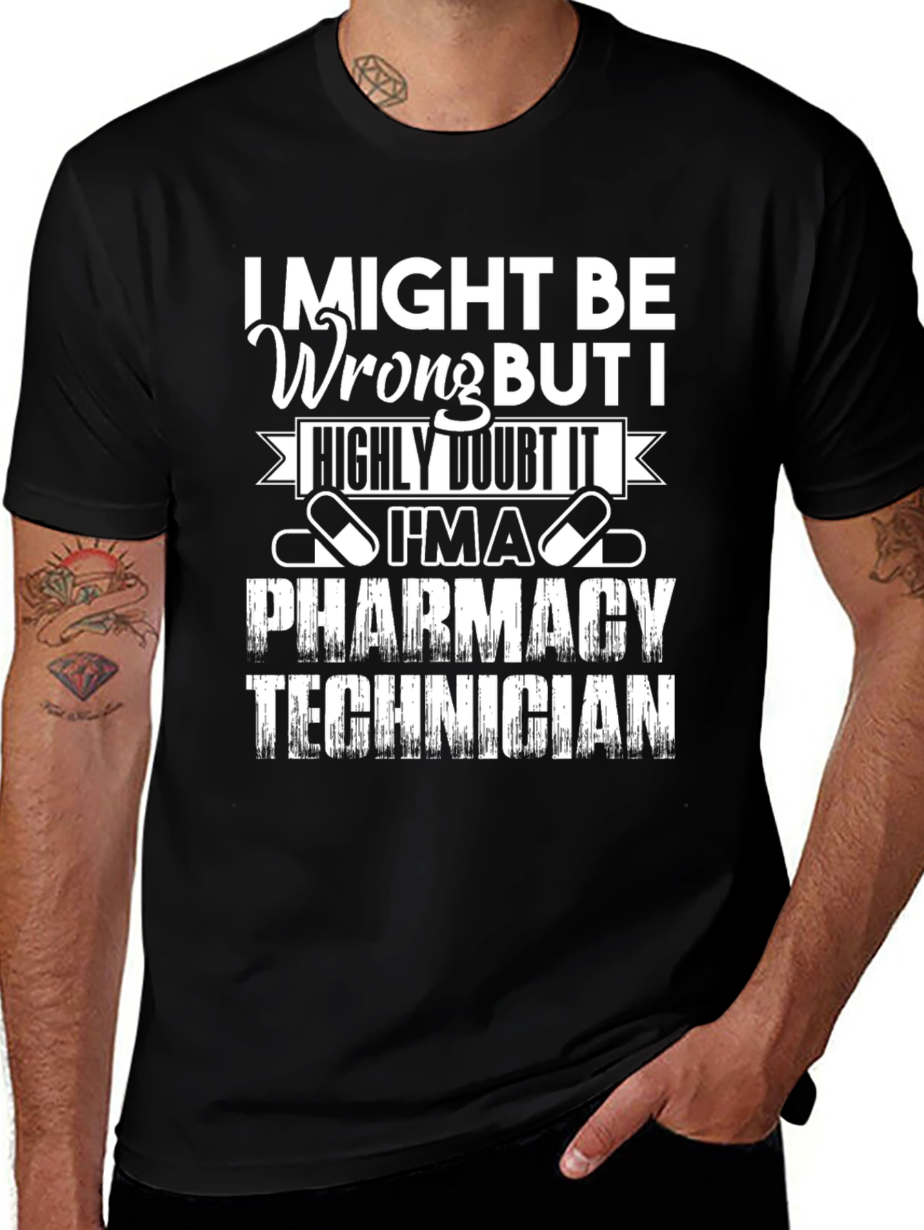 Pharmacy Technician T-Shirt - Funny Job Pride Tee
