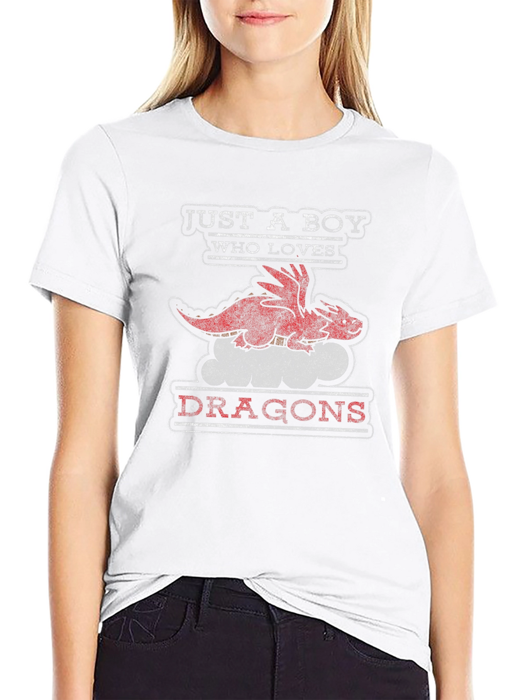 Just a Boy Who Loves Dragons T-Shirt