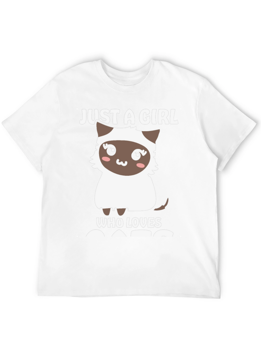 Girl Who Loves Cats T-Shirt