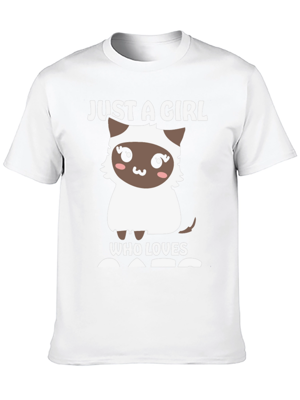 Girl Who Loves Cats T-Shirt