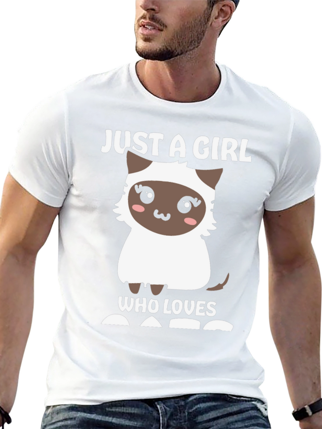 Girl Who Loves Cats T-Shirt