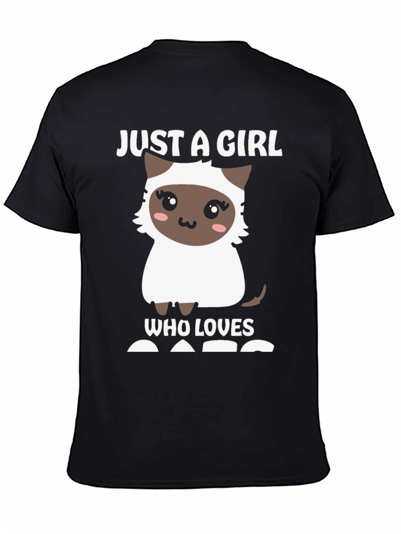 Girl Who Loves Cats T-Shirt