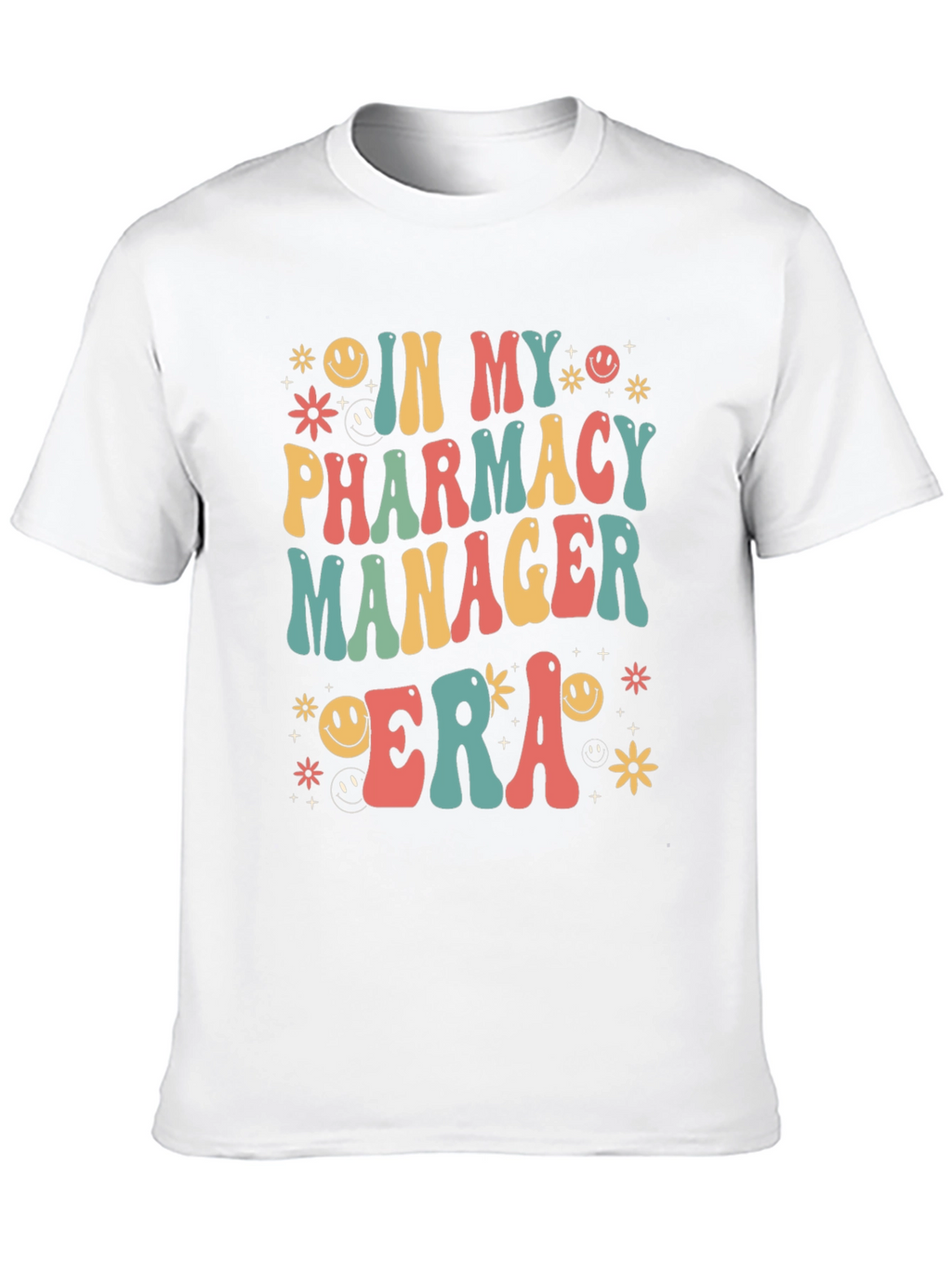 Pharmacy Manager Era T-Shirt - Retro Design