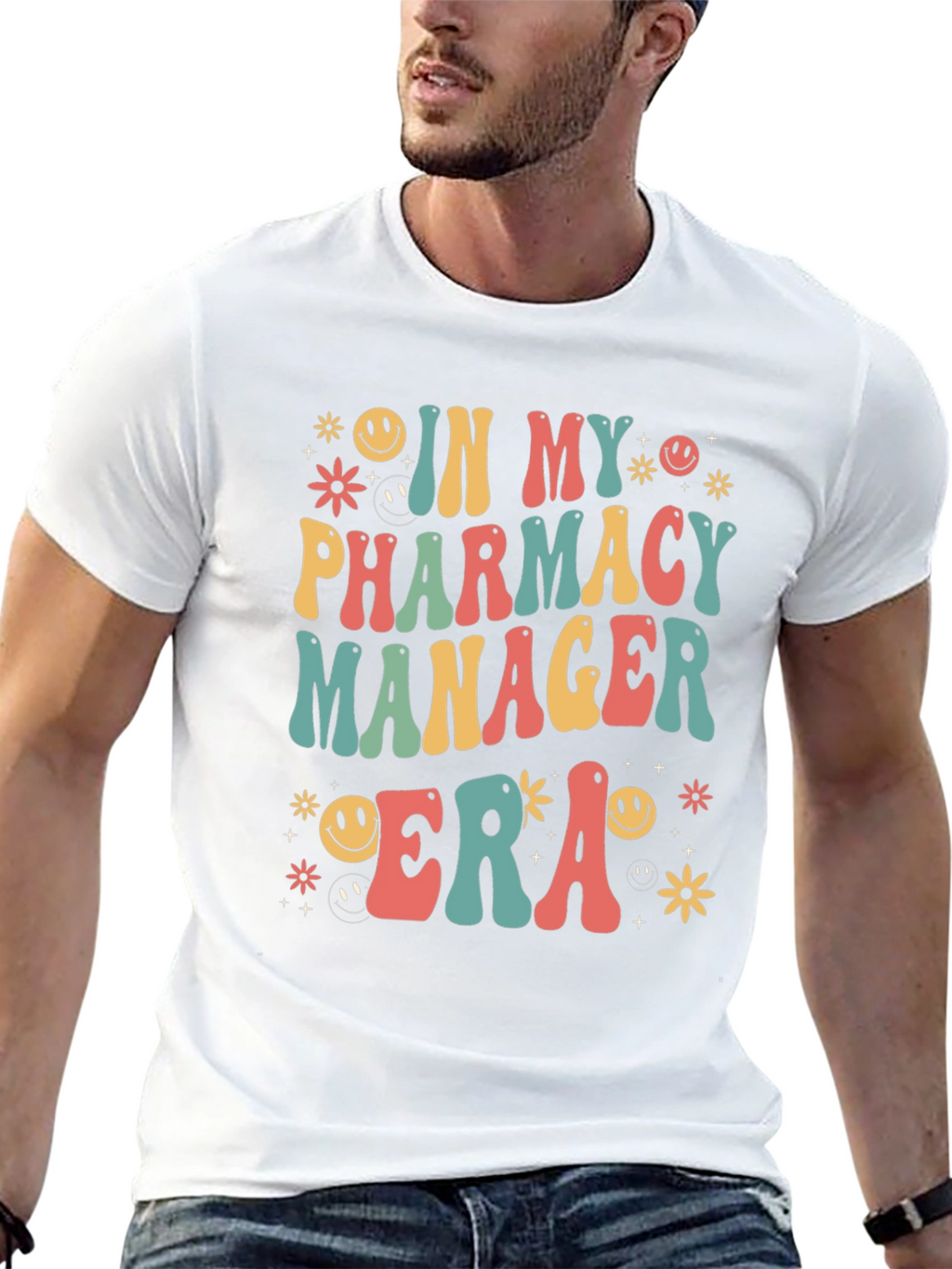 Pharmacy Manager Era T-Shirt - Retro Design