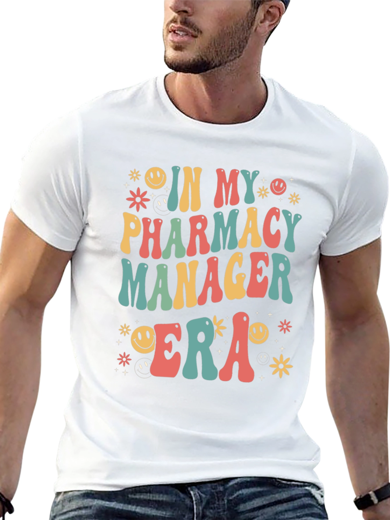 Pharmacy Manager Era T-Shirt - Retro Design