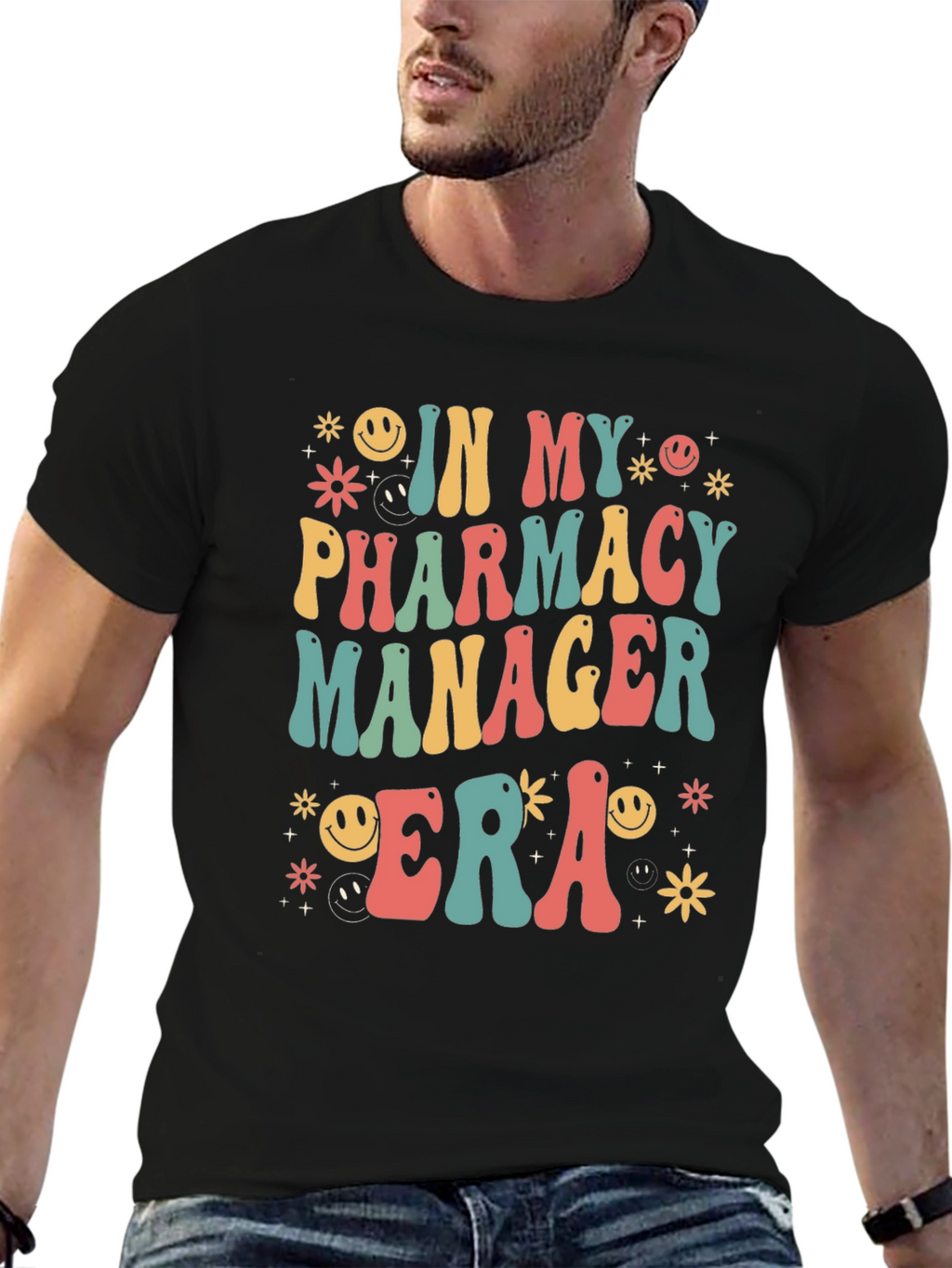 Pharmacy Manager Era T-Shirt - Retro Design