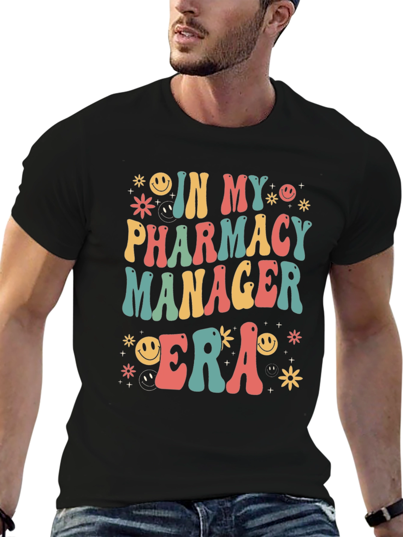 Pharmacy Manager Era T-Shirt - Retro Design