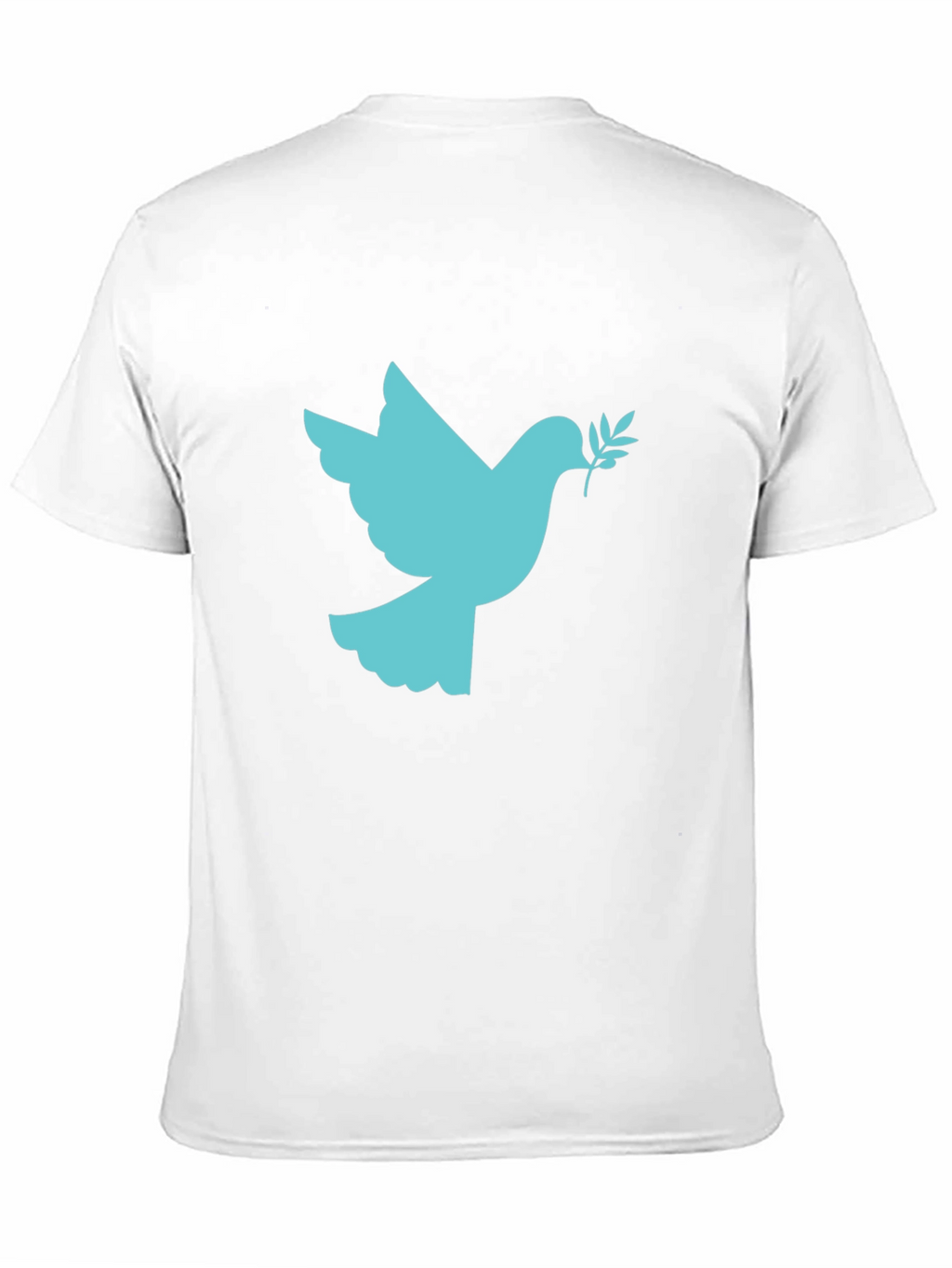 Peace Dove Graphic Black T-Shirt