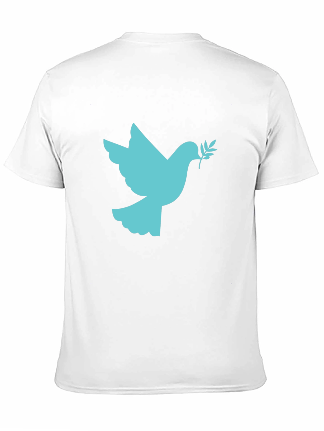 Peace Dove Graphic Black T-Shirt