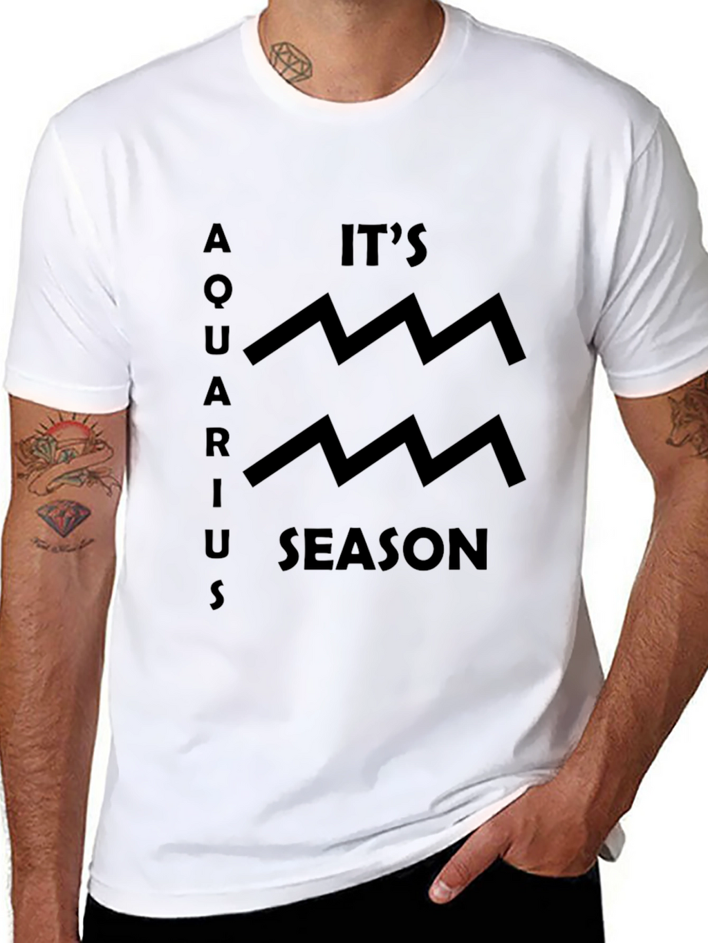 Aquarius Season Graphic T-Shirt