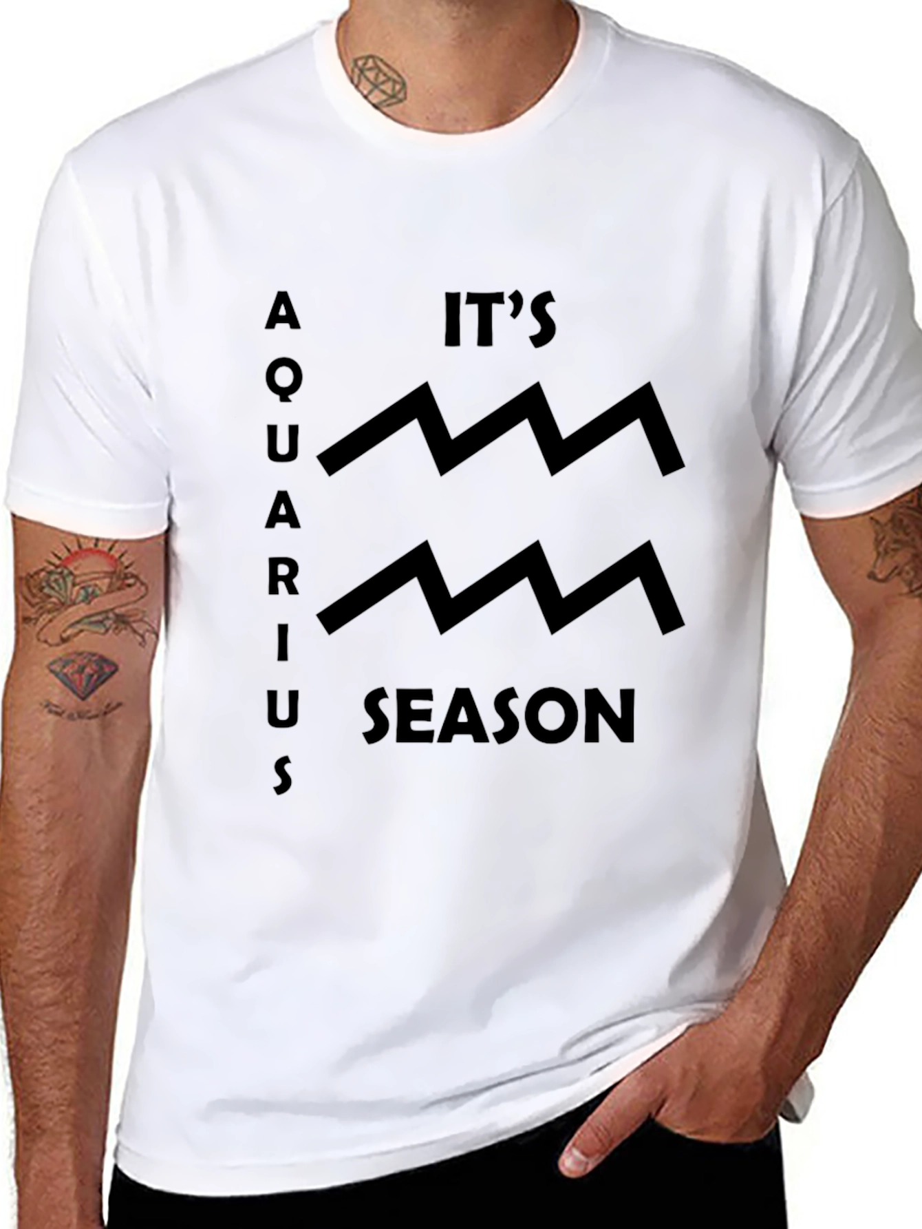 Aquarius Season Graphic T-Shirt
