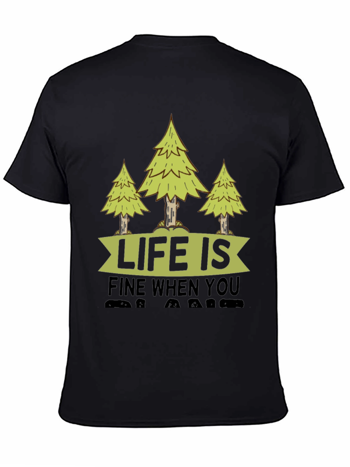 Life is Fine When You Camp T-Shirt