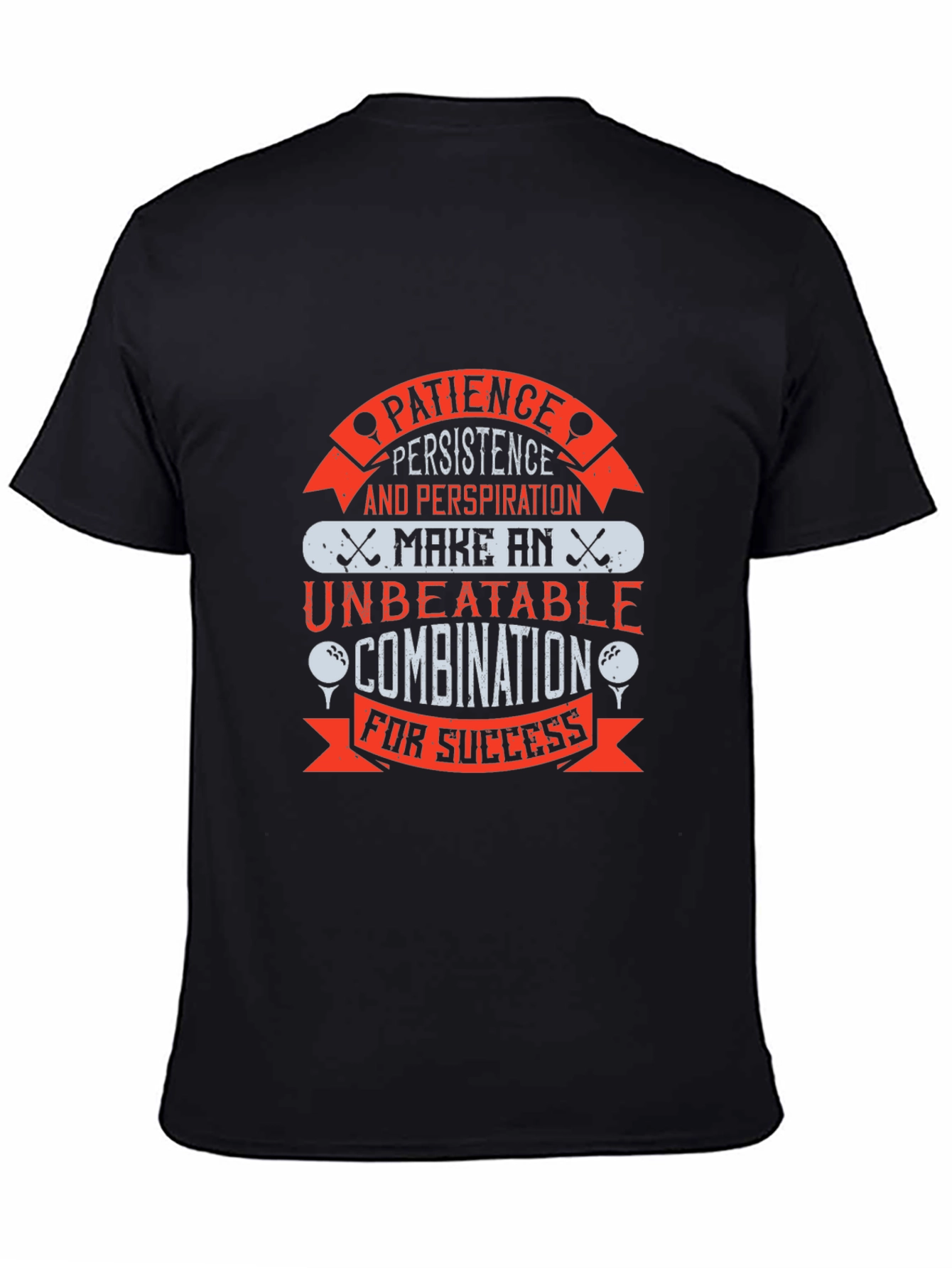 Golf Patience Persistence T-Shirt