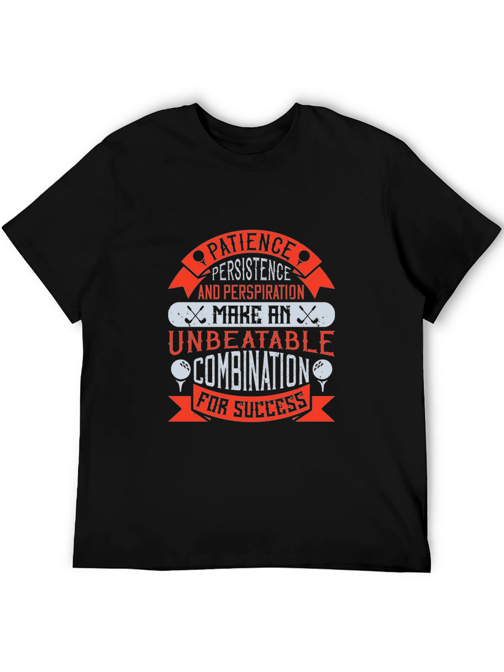 Golf Patience Persistence T-Shirt