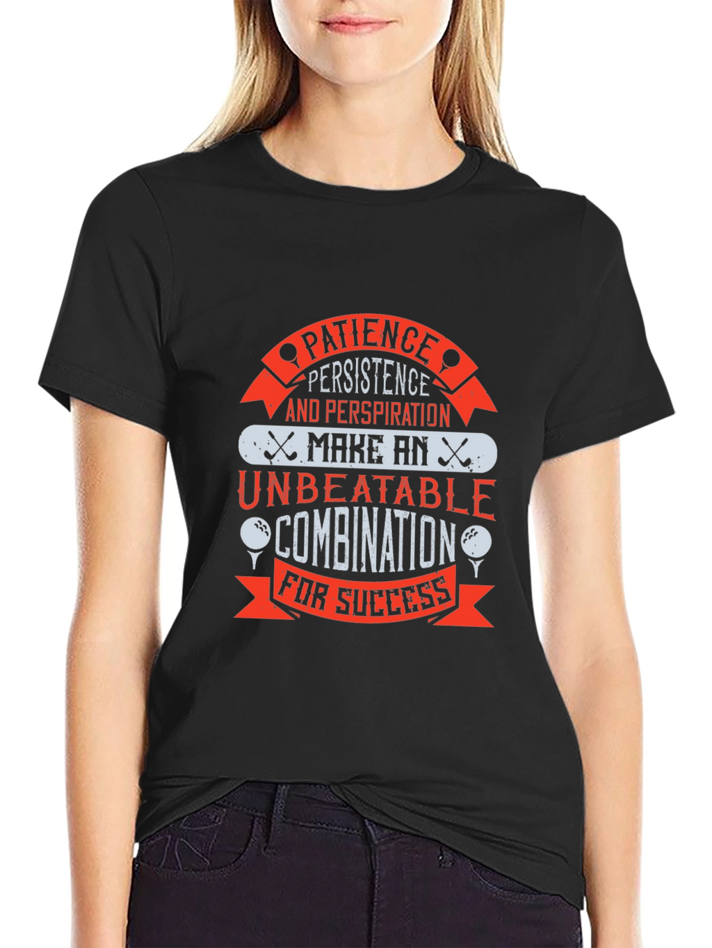 Golf Patience Persistence T-Shirt
