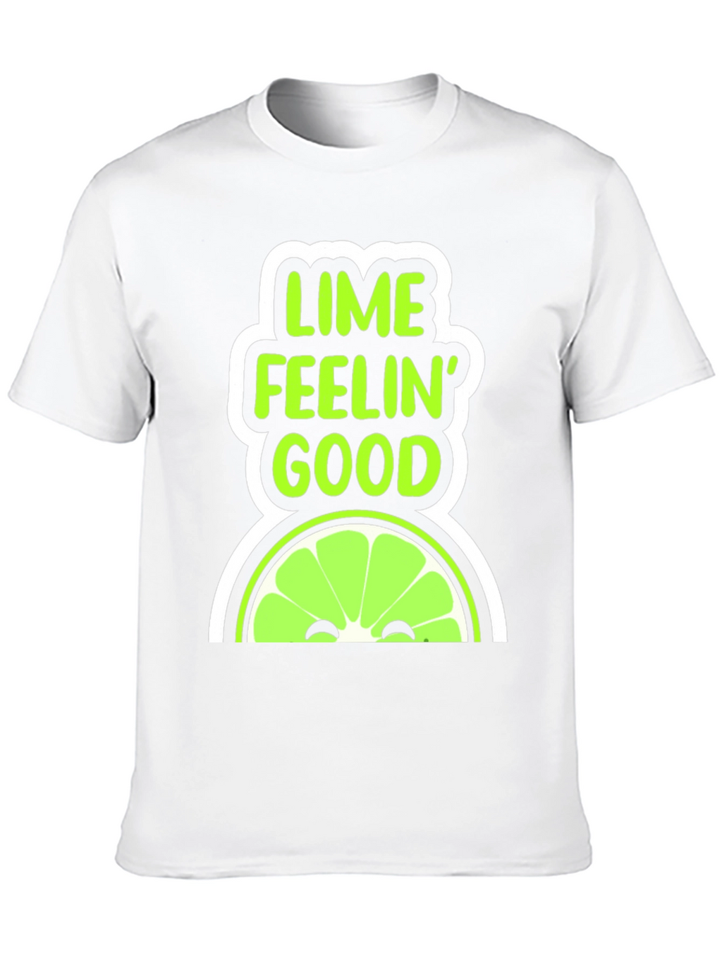 Lime Feelin Good Graphic T-Shirt