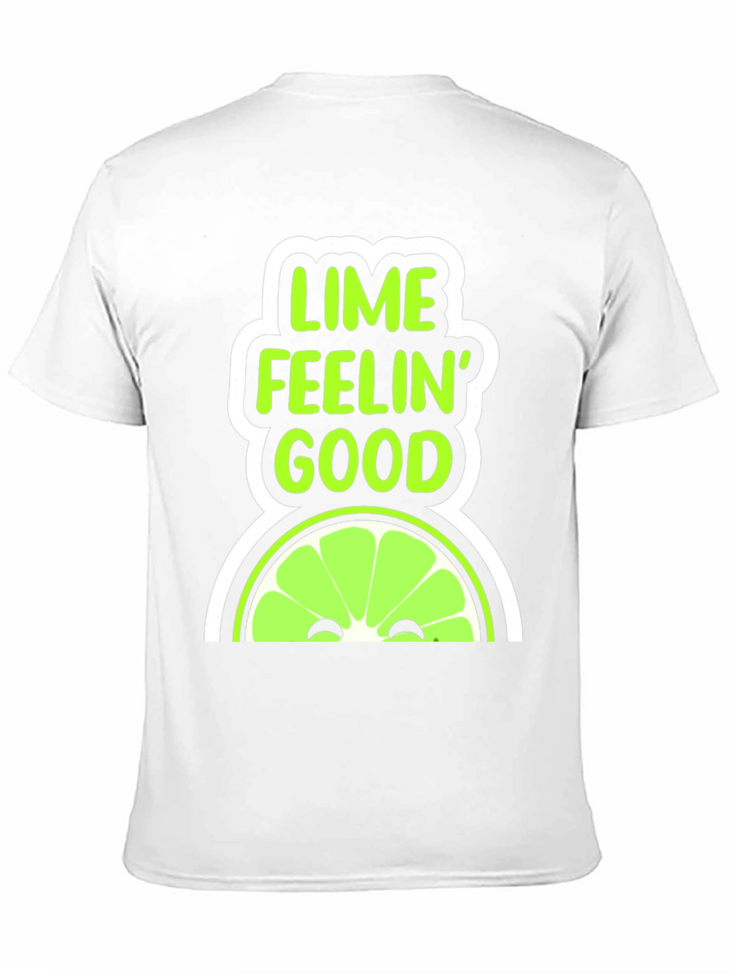 Lime Feelin Good Graphic T-Shirt